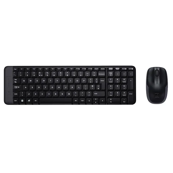 КОМПЛЕКТ МИШКА + КЛАВИАТУРА LOGITECH MK220 US - Wireless - Black - БЕЗ БДС КИРИЛИЗАЦИЯ  (WITHOUT BDS CYRILLIC) - PN 920-003161 - Image 143