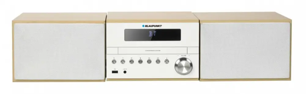 Blaupunkt Micro system Bluetooth RDS/ID3 tag CD/MP3/USB/AUX/Clock/Alarm