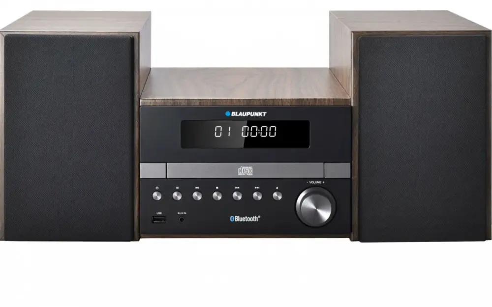 Blaupunkt Micro system Bluetooth RDS/ID3 tag CD/MP3/USB/AUX/ClockAlarm