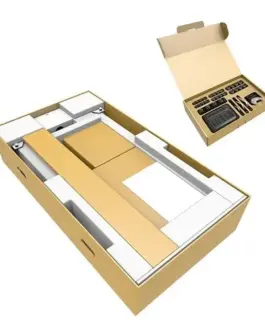 Alternative view of Neomounts Floor stand FL55-875WH1 55-100cali 110kg 100x100-800x600 h:111-176cm PILOT