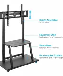 Manhattan Mobile stand for TV 37 - 100 inches 150 kg