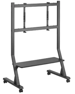 Techly Mobile TV stand 45-90 inches 60 kg AV shelf