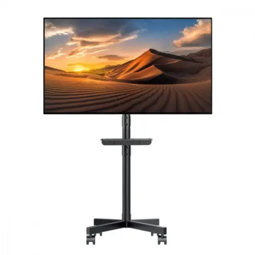 Alternative view of Maclean Mobile TV stand 32-55 MC-949