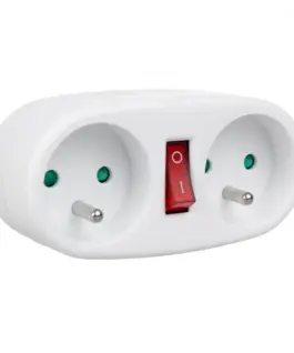 Maclean Splitter dual socket MCE337E