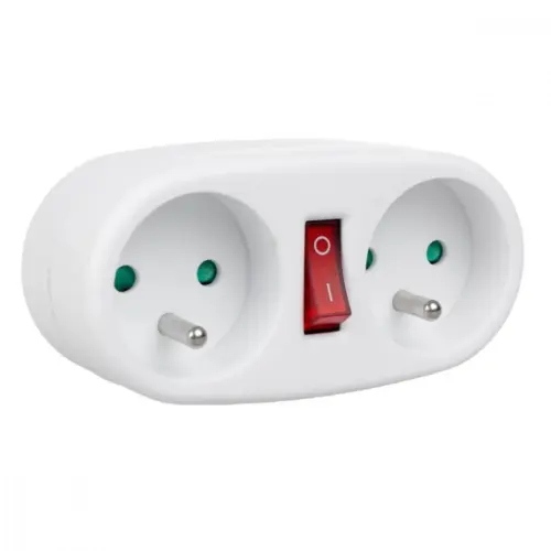 Maclean Splitter dual socket MCE337E