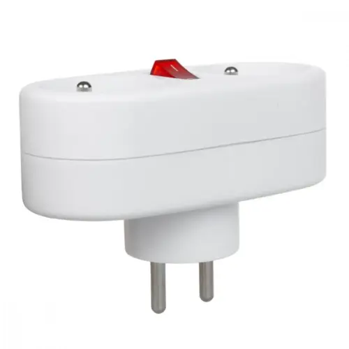 Alternative view of Maclean Splitter dual socket MCE337E