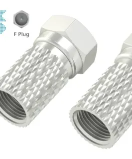 Alternative view of Hama F plug 2 pcs 6,5mm