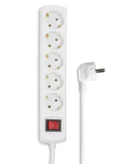 Alternative view of Разклонител HAMA, 5гнезда, 1.4м, 47842