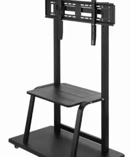 Gembird TV rack 37-100 inches on wheels