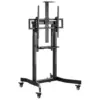 Gembird TV rack with a 55-100 inches mobile height adjustment