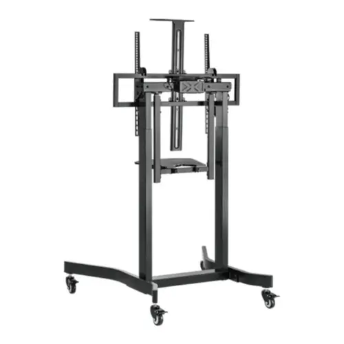 Alternative view of Gembird TV rack with a 55-100 inches mobile height adjustment