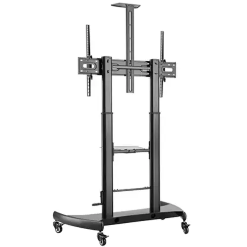 Alternative view of Gembird Height adjustable TV floor stand witch wheels 60-100 inch