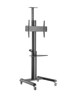 Gembird Floor stand TV Aluminum with wheels 37-70 inch черен