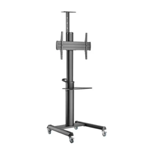 Gembird Floor stand TV Aluminum with wheels 37-70 inch черен
