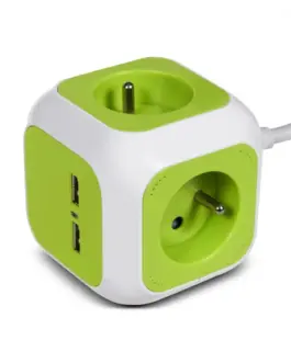 GreenBlue MagicCube quad current socket 2 usb inputs 14m GB118