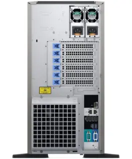 Alternative view of Сървър Power Edge T440/Chassis 8x3.5" Hot-Plug HDD/Xeon Silver 4208 2.1G 8C/16T 11M/16GB RAM RDIMM 2666MT/PERC H730P 2GB Cache/600GB 10K SAS HDD/iDRAC9 Enterprise/Bezel/No optical drive/On-Board LOM Dual Port 1Gbe/(1+1)750W PSU/TPM 2.0/3Y NBD Warrant