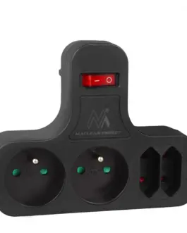 Maclean Thief splitter 4 socket MCE224 E