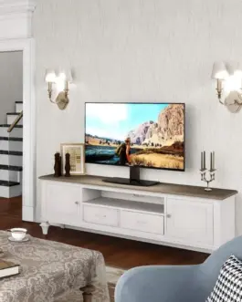 Alternative view of Techly TV stand 32-65 inches TV base 45kg черен