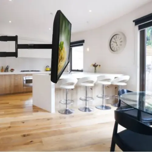 Alternative view of Techly TV wall mount 43-80-inch 50kg