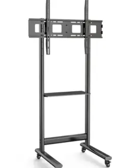 Techly Mobile stand 50-90 inches 70kg with AV shelf