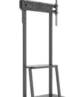 Techly  Mobile stand 32-70 inch 70kg with AV Pivot shelf