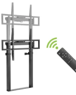 Alternative view of Techly Wall TV holder 55-100 inch 120kg electric