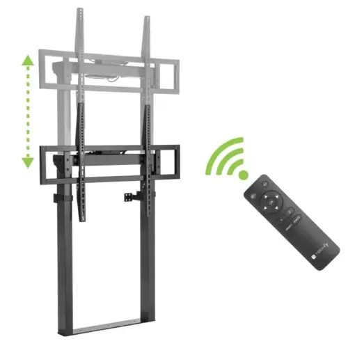 Alternative view of Techly Wall TV holder 55-100 inch 120kg electric