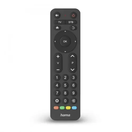 Hama universal TV remote control large buttons