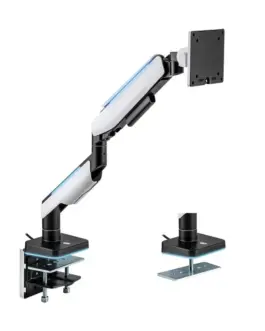 Alternative view of LogiLink Monitor mount, 17-49 inch gaming, gas spring