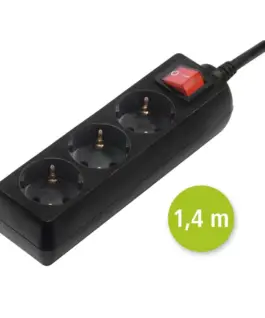 Alternative view of Разклонител HAMA 3 гнезда, 30392