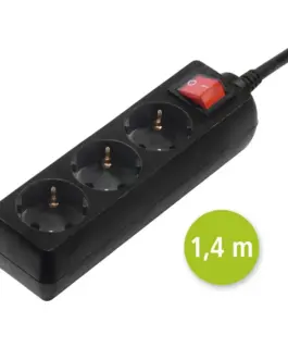 Alternative view of Разклонител HAMA 3 гнезда, 30392