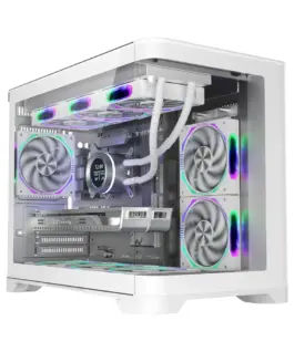 1stPlayer кутия Case mATX - UV6 White