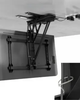 Alternative view of Maclean Ceiling electric TV mount 32-75 inches, MC-490