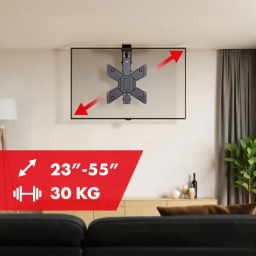 Alternative view of Maclean Electric ceiling TV mount, MC-492