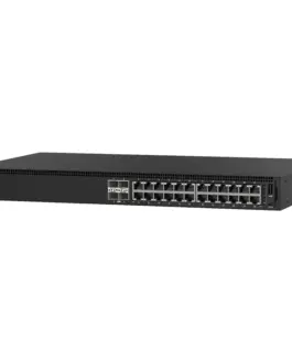 Kомутатор Dell EMC Switch N1124P-ON L2 24 ports RJ45 1GbE 12 ports PoE/PoE+ 4 ports SFP+ 10GbE