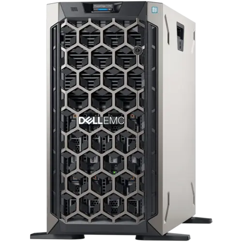 Сървър PE T3408x3.5" chassis ho-plug HDDXeon E-2124 3.3GHz 4C/8T2x16GB 2666MT/s ECC UDIMMidrac9 Bas2TB HDD 7.2K NLSAS 3.