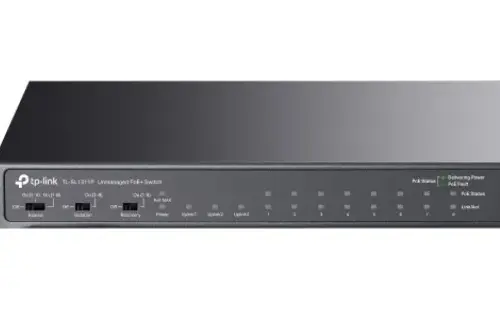 TP-LINK Switch TL-SL1311P (8x10/100Mbit PoE+ 2x1000Mbit 1xSFP