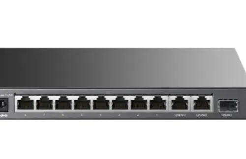 Alternative view of TP-LINK Switch TL-SL1311P (8x10/100Mbit PoE+, 2x1000Mbit, 1xSFP