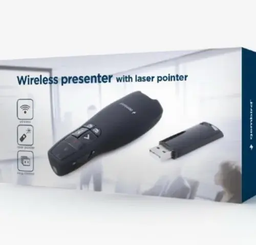 Alternative view of Gembird Wireless laser pointer 2