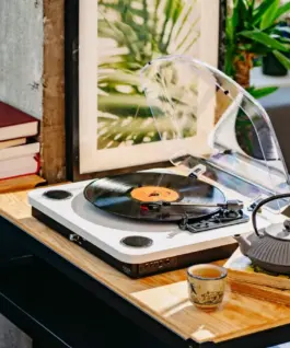 Adler Turntable AD1914 бял