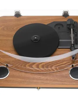 Alternative view of Adler Turntable AD1914 Wood USB Bluetooth
