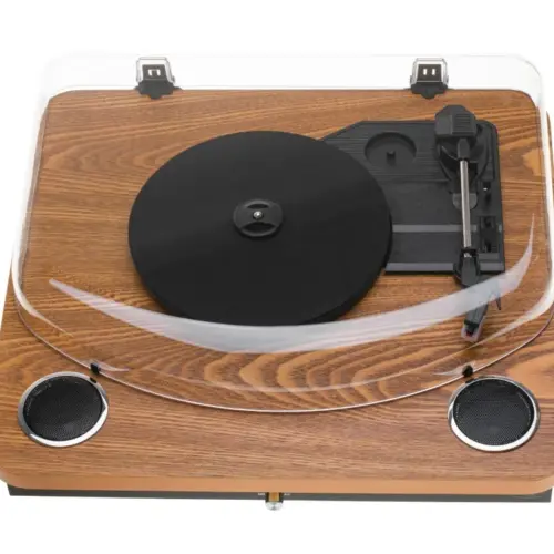 Alternative view of Adler Turntable AD1914 Wood USB Bluetooth
