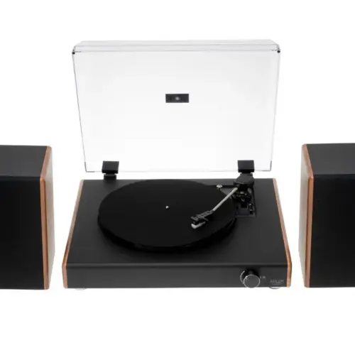 Alternative view of Adler Turntable AD1915 USB Bluetooth Speakers