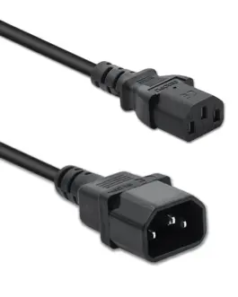 Qoltec Power удължителен кабел for UPS IEC C13 C14 1.5