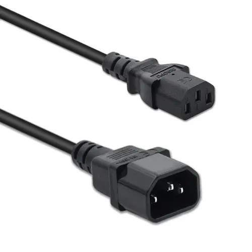 Qoltec Power удължителен кабел for UPS IEC C13 C14 1.5
