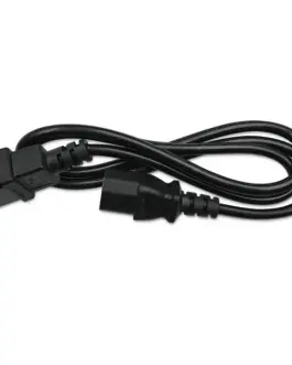 Alternative view of Qoltec Power удължителен кабел for UPS IEC C13 C14 1.5