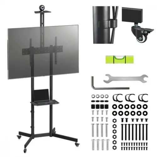 Maclean TV Stand CART Max 45 kg MC-113 B