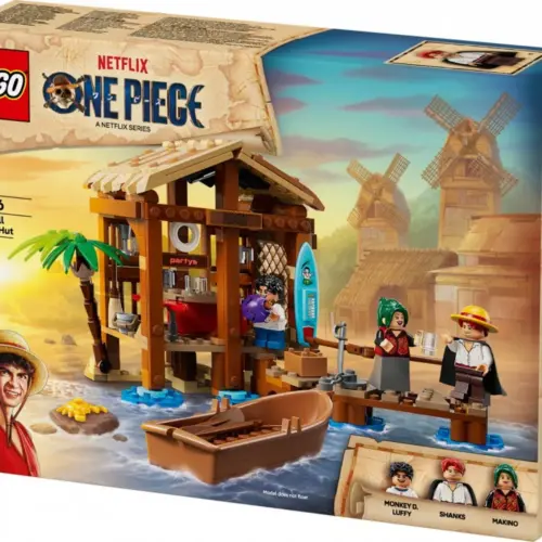 Alternative view of LEGO Bricks One Piece 75636 Windmill Village Hut