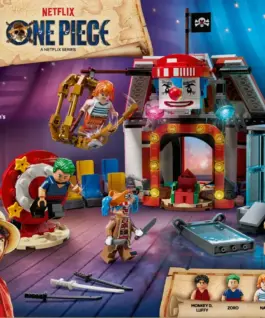 Alternative view of LEGO Bricks One Piece 75637 Buggy the Clowns Circus Tent