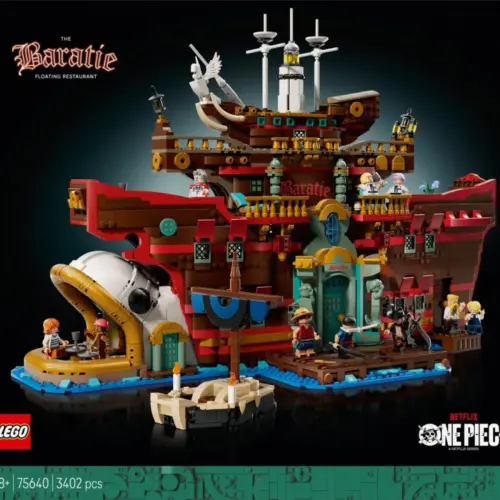 Alternative view of LEGO Bricks One Piece 75640 The Baratie Floating Restaurant
